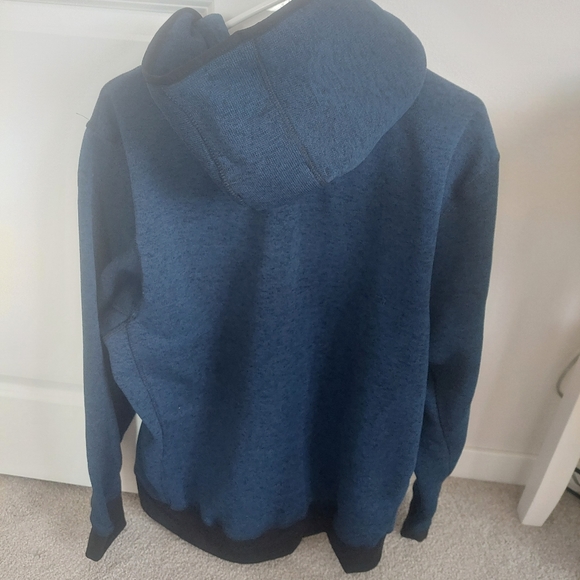 Mack Russo Men's Blue Hooded Jacket ~ XL - Picture 4 of 5